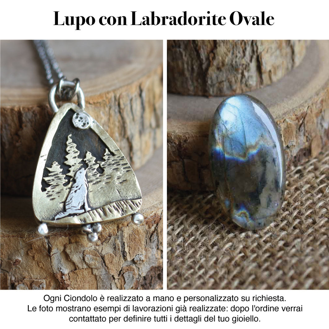Ciondolo TOTEM "Il Lupo"